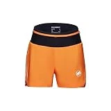 Mammut Aenergy TR 2 en 1 Pantalones cortos para mujer, D'tangerine/Black, 36