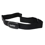 TwoNav - Pulsómetro Pecho de Deporte Compatible con GPS y Movil, Conectividad Ant+ y Bluetooth Smart, Negro