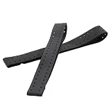 Acfthepiey 2 unids ajustable y transpirable reemplazo pulsera suave banda banda para monitor de frecuencia cardíaca - (negro)