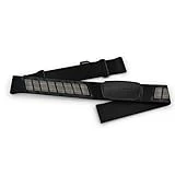 Garmin HRM Dual, Monitor de frecuencia cardíaca con transmisión dual, ANT+, Color Negro, Talla Única