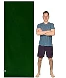 Tatago Toalla de yoga caliente XL y toalla de sudor para una esterilla de yoga estándar o XL, toallas de yoga de microfibra suave y silicona para yoga caliente, antideslizante, larga y ancha, desde