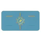 Liforme Yoga Pad - Esterilla de Yoga Antideslizante para Rodillas, Brazos y Codos - con Sistema Patentado De Alienación y Máximo Agarre - Colchoneta de Yoga Biodegradable y Eco-Friendly (Blue Sky)