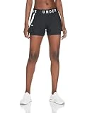 Under Armour Play Up 2-In-1 Corto, Mujer, Negro, XS