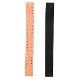 Yangyou 2 Piezas de Brazalete de Repuesto Ajustable y Transpirable Correa Suave para Monitor de Frecuencia CardíAca - (Negro + Naranja)