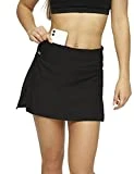 Formbelt - Variosports Skirt Sports Falda Deportiva para Mujer Integrado para Guardar teléfonos móviles de hasta 6,5
