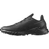 Salomon Alphacross 5 Zapatillas de Trail Running para Hombre, Agarre potente, Comodidad duradera, Rendimiento versátil, Black, 42