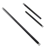 YNXing 38 Pulgadas Bandas de Resistencia, Barra de Ejercicio, Carga máxima 800libras para Entrenamiento en casa, Gimnasio, Levantamiento de Potencia, Barra de Fitness (Barra de Fitness)