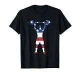 Sport Us Flag Halterofilia Camiseta