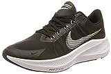NIKE Zoom Winflo 8, Running Shoe Hombre, Black/White-Grey, 42.5 EU