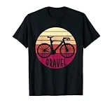 Gravel Gravel - Bicicleta de ciclismo Camiseta