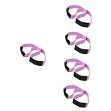 Yardwe 5 Bandas De Resistencia para Yoga Bandas De Resistencia para Entrenamiento Banda De Estiramiento De Pecho Bandas De Resistencia para Espalda Bandas Elásticas De Entrenamiento