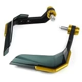 Paramanos Moto Protector de Mano Universal para Motocicleta, Protector de Manos para Scooter, Protector de Moto para Motocross, Protector de Bicicleta eléctrica a Prueba de Viento (Color : Gold)