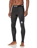 SKINS Mallas largas de compresión de Rendimiento Serie 1 Pantalones, Negro, XL para Hombre
