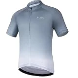 ROTTO Maillot Ciclismo Hombre Camiseta Manga Corta Ropa Ciclista para Bicicleta de Montaña Gradiente de Color Pro Series