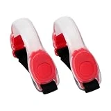 Toddmomy 2 Uds Luces para Correr Jogger Hombres Joggers Ciclismo Rinoflash El Motorista Andante Pulsera Fluorescente De Seguridad Cinturón Luminoso para El Brazo En La Noche Pulsera Luces