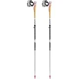 Leki MCT Vario TA Women Bastones, Mujer, White-Black-rhodaminered, 100-120 cm