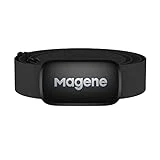 Magene H64 Monitor de Frecuencia Cardíaca Nueva Versión, Correa de Pecho con Sensor de Frecuencia Cardíaca, Protocolo Ant+/Bluetooth, Compatible con Aplicaciones iOS/Android