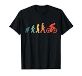 Bicicleta Evolución Clásico Ciclista Retro Evolution Camiseta