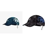 Buff XCROSS Gorra Pack Speed Reflectante, Unisex Adulto, Azul y Negro, Talla única & Rush Gorra Pack Run Reflectante, Adultos Unisex, Gris Oscuro, L/XL