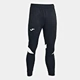 Joma Championship VI Pantalón Deportivo, Hombre, Negro Blanco, M