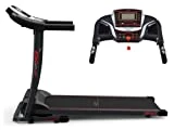 FIT-FORCE Cinta de Correr Plegable 1600W Velocidad hasta 15KM con Bluetooth y Dos Altavoces, Inclinación de tres posiciones 1.5CV