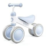 Kidin - Bicicleta de 12 a 24 Meses - Correpasillos Bebe 1 año - Juguetes Bebe 1 año - Bicicleta sin Pedales - Juguetes niños 1 año - Regalo Bebe - Juguete Bebe 1 año - Azul
