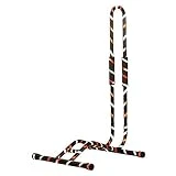 Acero Soportes Bicicletas Suelo con Reflectante,Soporte De Taller para Bicicleta Ajustable, Ligero, Portátil Caballetes Bicicleta para La Reparación Mecánica del Hogar De Bicicletas De Carretera