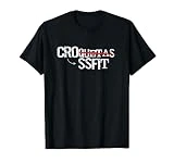 CRO -QUETA/-SSFIT? Regalo Gym Divertido, Crossfit Deporte Camiseta