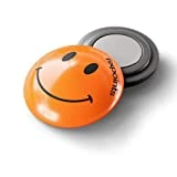 Imanes para dorsales de Running, Portadorsal magnetico, Imanes Running, Accesorios Running, Sujeta Dorsal Running, Pack de 4 Parejas en Orange, portadorsales Running
