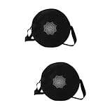 Yardwe 2 Uds Bolsa De Ruedas De Yoga Bolsa De Transporte para Accesorios De Yoga Bolsa De Yoga Mochila Bolso De Mano De Entrenamiento Bolso De Gran Capacidad Bolsa De Soporte para