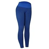 Joga Running Stretch Sport Mujeres Leggings Activos Fitness Pantalones Largos Pantalones de Yoga Completo Leggings Rojo Negro Rayas, marine, S