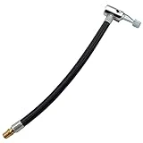 YDHfdc Neumático Bomba Manguera Adaptador, Extensión Manguera de Inflador de Neumáticos Motocicleta Coche Trenzado Flexible Clip, para Coche Motocicleta Bicicleta