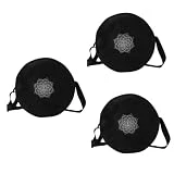 Yardwe 3 Piezas Bolsa De Ruedas De Yoga Bolsa De Transporte De Viaje Bolsa De Hombro De Yoga con Ruedas Bolso De Entrenamiento Mochila Bolso De Viaje Bolsa De Entrenamiento Bolsa De Yoga