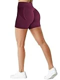 TAYOEA Pantalones Cortos Deportivos para Ciclismo para Mujer Mallas Cortas Scrunch Deportivos Sin Costuras De Gimnasio Opacos para Fitness Yoga Jogging