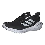 adidas EQ21 Run J, Zapatillas de Running Unisex Adulto, NEGBÁS/FTWBLA/NEGBÁS, 39 1/3 EU
