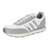 adidas Run 60s 3.0 Lifestyle Running Shoes, Zapatillas Mujer, Crystal White/Matte Silver/Grey Two, 37 1/3 EU