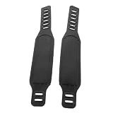 YARNOW 1 Par De Cinturón De Pedal De Bicicleta Clips para Los Dedos del Pie del Pedal Correa Universal para Pedal Soporte Fijo para Pie De Bicicleta Reposapiés Ajustable Correas