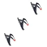Unomor Portabotellas De Agua con Textura De Fibra De Carbono Accesorios para Bicicletas 6 Uds