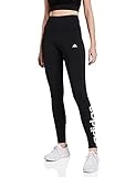 adidas Mujer Essentials Mallas, Black/White, L