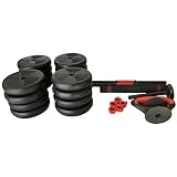 Juego Set de Pesas PVC 20 Kg