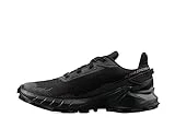 Salomon Alphacross 4 Gore-Tex Zapatillas de Trail Running para Mujer, Agarre potente, Protección frente al agua y el clima, Comodidad duradera, Black, 38 2/3