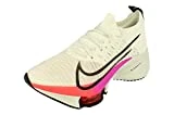 Nike Mujeres Air Zoom Tempo Next% FK Running Trainers CI9924 Sneakers Zapatos (UK 3 US 5.5 EU 36, White Black Hyper Violet 100)