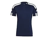 adidas Squadra 21 Jersey Camiseta de mangas corta, Team Navy Blue/White, L Hombre