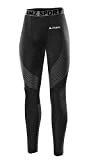 AMZSPORT Pantalones de Compresión Mallas Deportivas Frescas Polainas para Toda La Temporada Size L