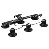 Portabicicletas con Ventosa Eléctrica para Bicicleta Aluminio Estante De Transporte Montaje Coche 1-3 Bicicletas Apto Todo Tipo De Bicicletas