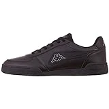 Kappa Matera Unisex, Zapatillas para Correr de Carretera Adulto, Negro (1111 Black), 43 EU
