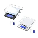 HNEJA Balanza de Alimentos de Cocina, Balanza Recargable para Alimentos Onzas y Gramos, Cocina, JoyeríA