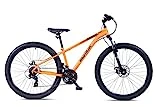 Wildtrak - Bicicleta de Montaña, Adulto, 27.5 pulgadas, 21 Velocidades, Cambios Shimano - Naranja