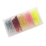 Happyyami 50 Uds Cebo Falso Cebo De Pesca De Raíz De PVC