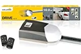 Schellenberg 60911 Motor Puerta Garaje basculante 10m², con Fuerza 600 N, Incl. 2 mandos a Distancia y desbloqueo de Emergencia, Smart Drive 10 / Superficie 10 m²